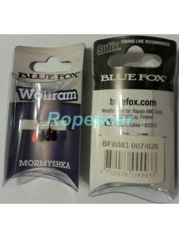 Set 2 buc. mormaste wolfram Blue Fox BFWM3